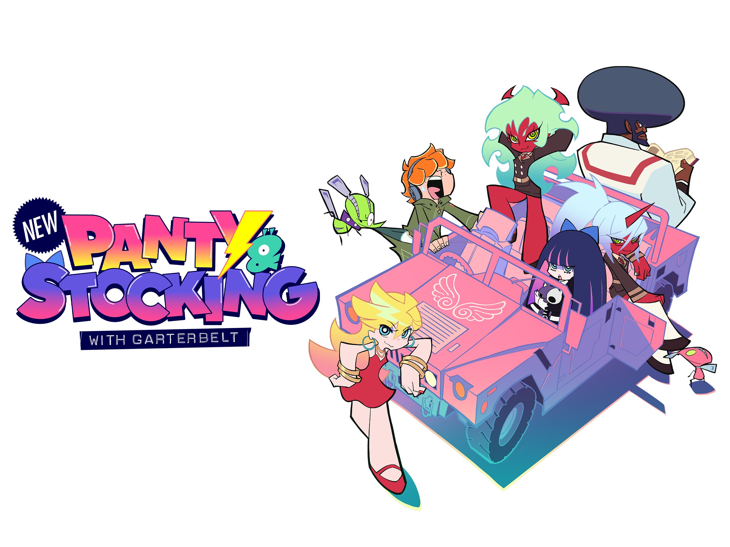 New PANTY & STOCKING with GARTERBELT